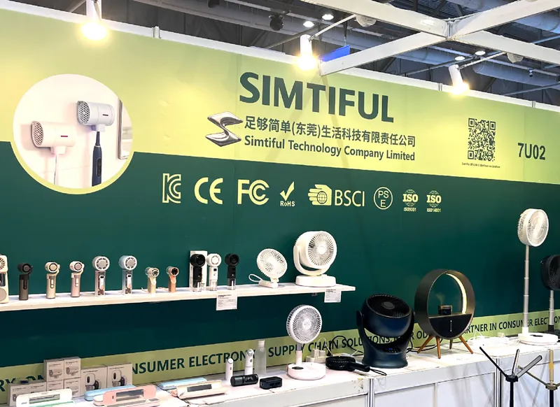 SIMTIFUL booth at Global Sources Smart Home, Security & Appliances Show